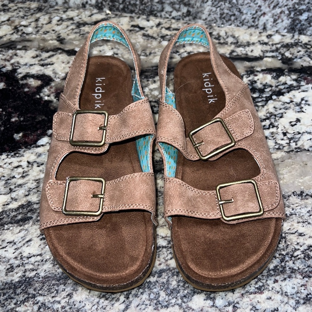 Kidpik sandals, size 4M (NWOT)
